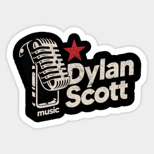 Dylan Scott / Vintage Sticker